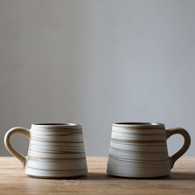 Swirl Pattern Ceramic Mug